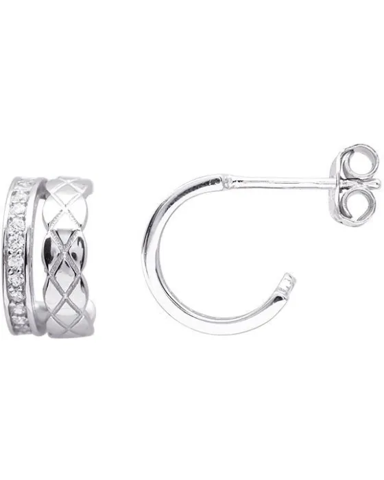 Σκουλαρίκια Σκουλαρίκια For You Jewels Aphrodite E21674, Ασήμι 925, Ασημί