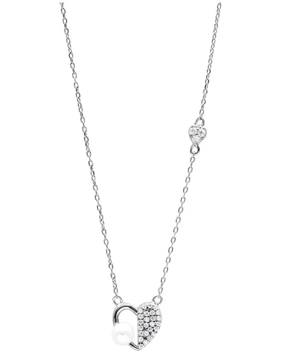 Κολιέ For You Jewels Carla N19108, Ασήμι 925, Ασημί