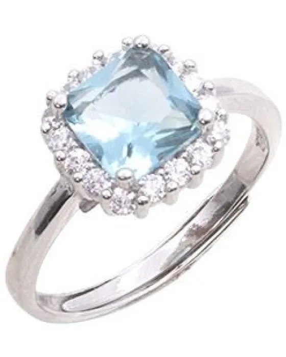 Δαχτυλίδια Δαχτυλίδι For You Jewels Ρυθμιζόμενο Anelliamo R04917AQ, Ασήμι 925, Ασημί