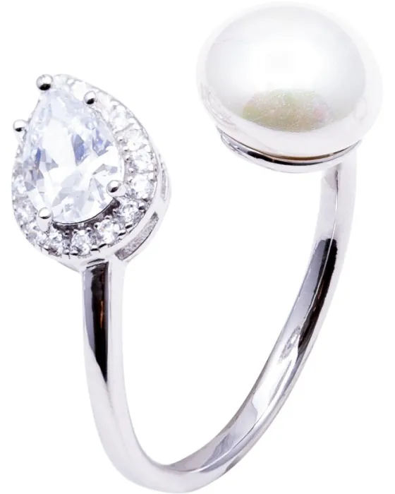 Δαχτυλίδι For You Jewels R22255, Ασήμι 925, Ασημί