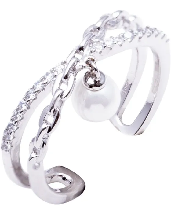 Δαχτυλίδι For You Jewels R22260, Ασήμι 925, Ασημί