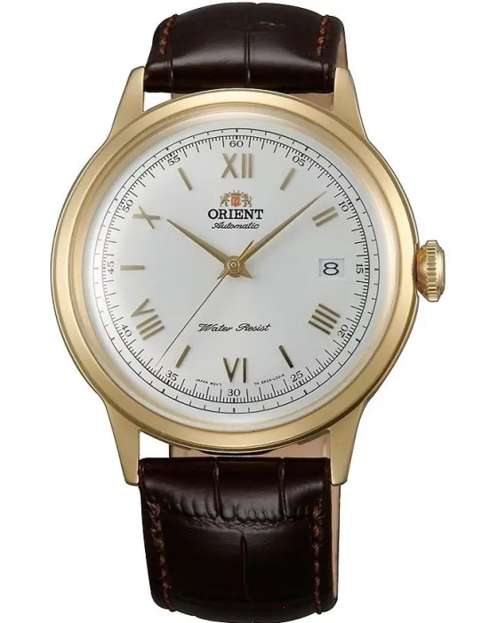 Ανδρικό ρολόι Orient Classic Automatic TAC00007W0, Λευκό καντράν, Λουρί από Δερμάτινο