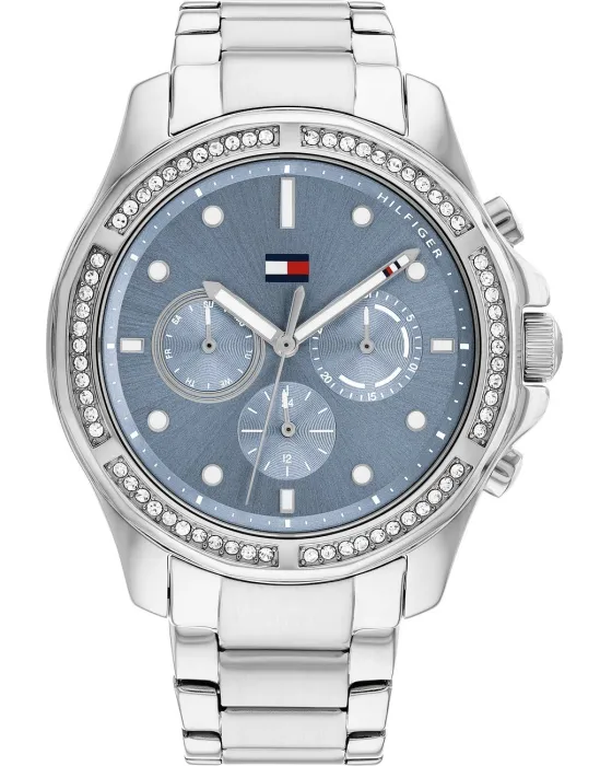 Γυναικείο ρολόι Tommy Hilfiger Brooklyn 1782569, Μπλε καντράν, Μπρασελέ από Ανοξείδωτο ατσάλι
