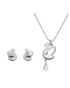 Σετ Κολιέ & Σκουλαρίκια Swarovski Swan 5660597 - 
