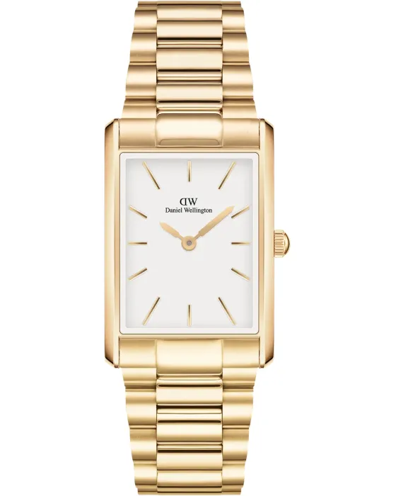Γυναικείο ρολόι Daniel Wellington Bound 3-Link DW00100703, Ασημί καντράν, Μπρασελέ από Ανοξείδωτο ατσάλι