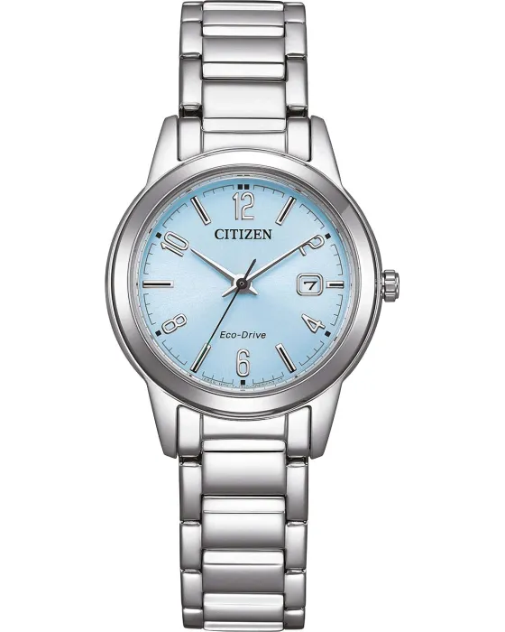 Γυναικείο ρολόι Citizen Eco-Drive FE1241-71L, Μπλε καντράν, Μπρασελέ από Ανοξείδωτο ατσάλι