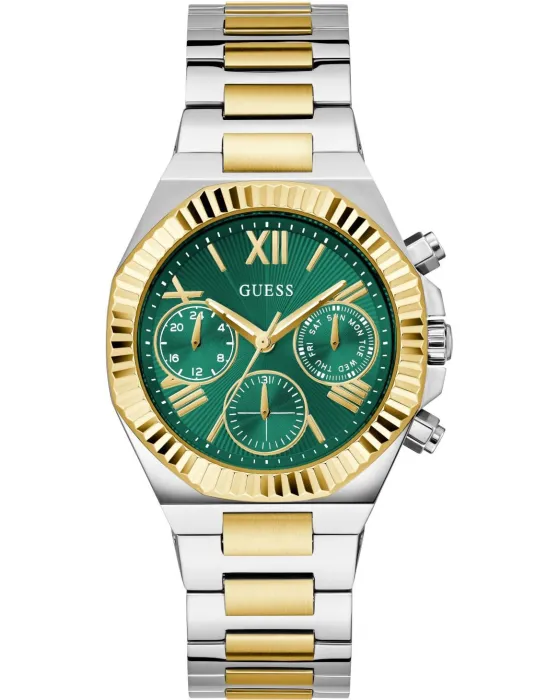 Female watch Guess Equality GW0769L4, Green dial, Bracelet in Stainless Steel