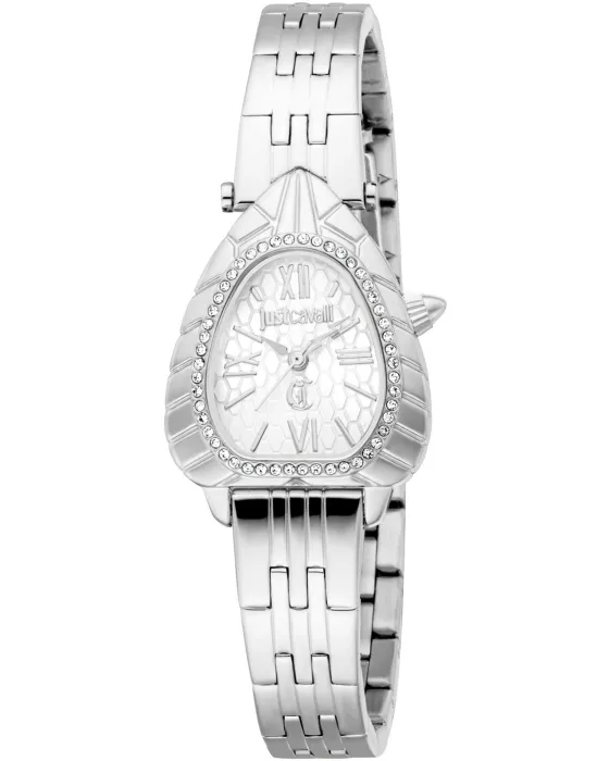 Female watch Just Cavalli Perla JC1L366M0045, Silver dial, Bracelet in Stainless Steel