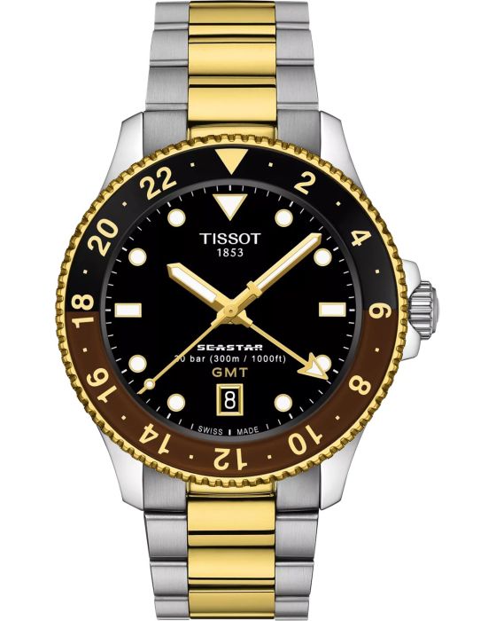 Tissot T-Sport Seastar 1000 Dual Time GMT T1208522205100