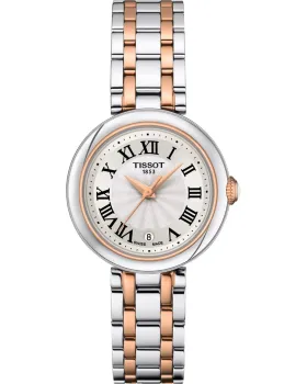 Γυναικείο ρολόι Tissot Bellissima T1260102201301, Ασημί καντράν, Μπρασελέ από Ανοξείδωτο ατσάλι
