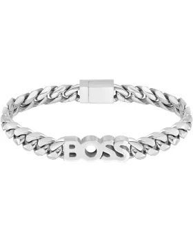Βραχιόλια Βραχιόλι Hugo Boss 1580513M, Ανοξείδωτο ατσάλι, Ασημί