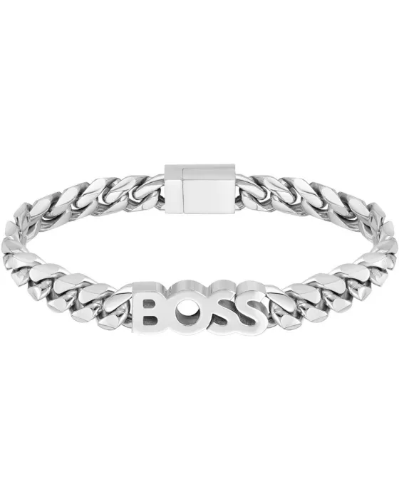 Βραχιόλια Βραχιόλι Hugo Boss 1580513M, Ανοξείδωτο ατσάλι, Ασημί