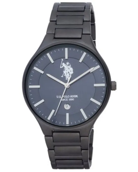 Men's watch U.S. Polo Assn. Jordan USP7186BL, Blue dial, Bracelet in Stainless Steel