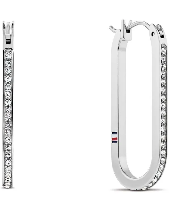 Σκουλαρίκια Tommy Hilfiger 2780865, Ανοξείδωτο ατσάλι, Ασημί