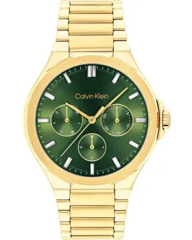 Female watch Calvin Klein Vibrancy 25100053, Green dial, Bracelet in Stainless Steel