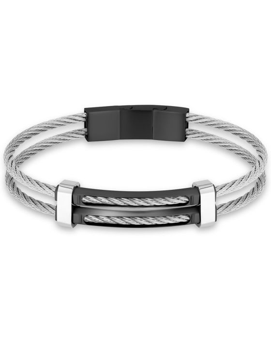 Βραχιόλι Cerruti Double Cable CIAGB2208803 Βραχιόλι Cerruti Double Cable CIAGB2208803