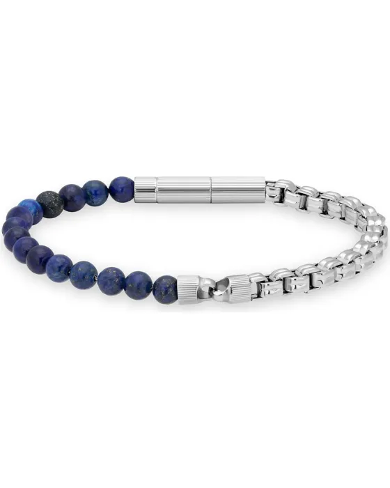 Bracelets Βραχιόλι Cerruti Miami CIAGB2209701, Stainless steel, Blue / Silver