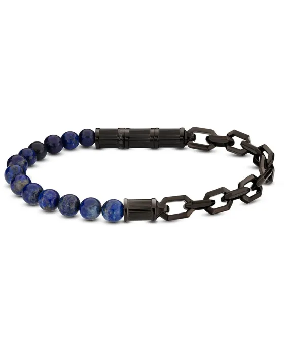 Bracelets Βραχιόλι Cerruti Toronto CIAGB2210806, Stainless steel, Black / Blue