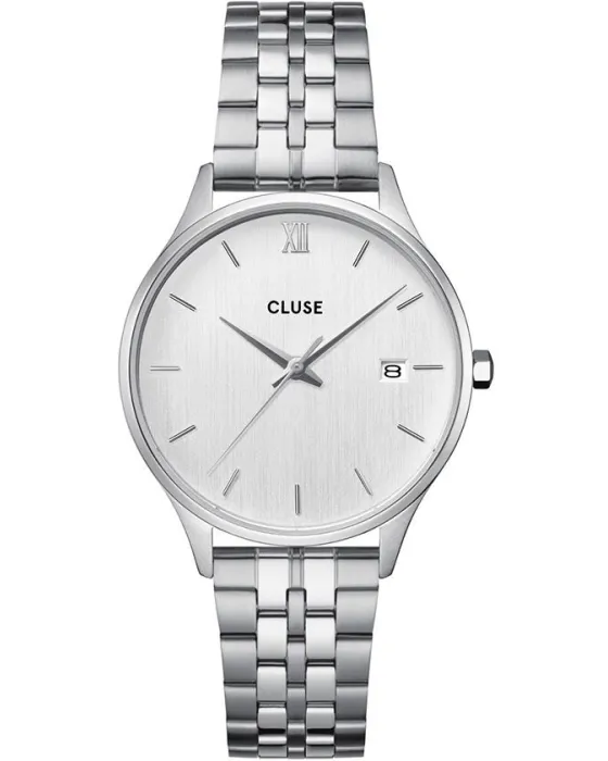Female watch Cluse Minuit CW14303, Silver dial, Bracelet in Stainless Steel