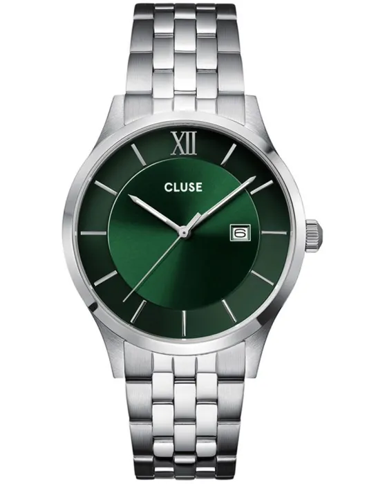 Male watch Cluse Aravis CW22702, Green dial, Bracelet in Stainless Steel