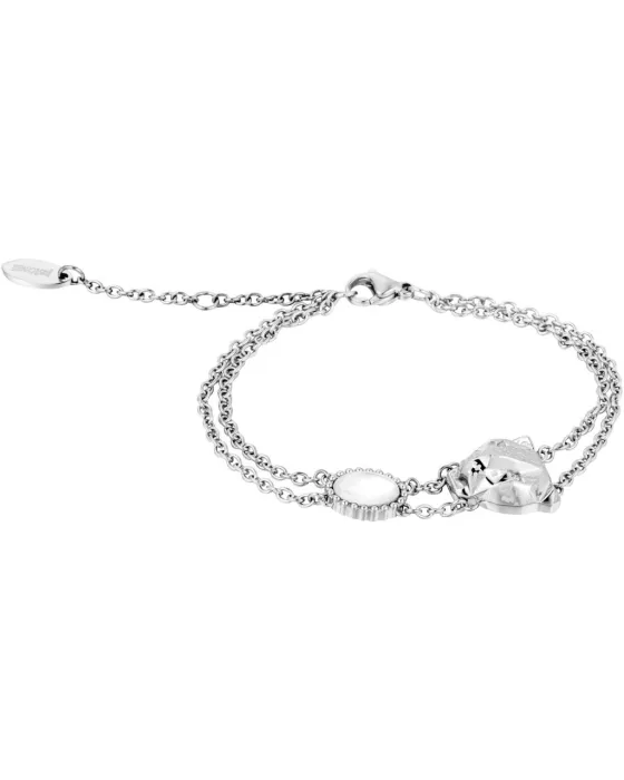Bracelets Βραχιόλι Just Cavalli JCBR01392100, Stainless steel, Silver