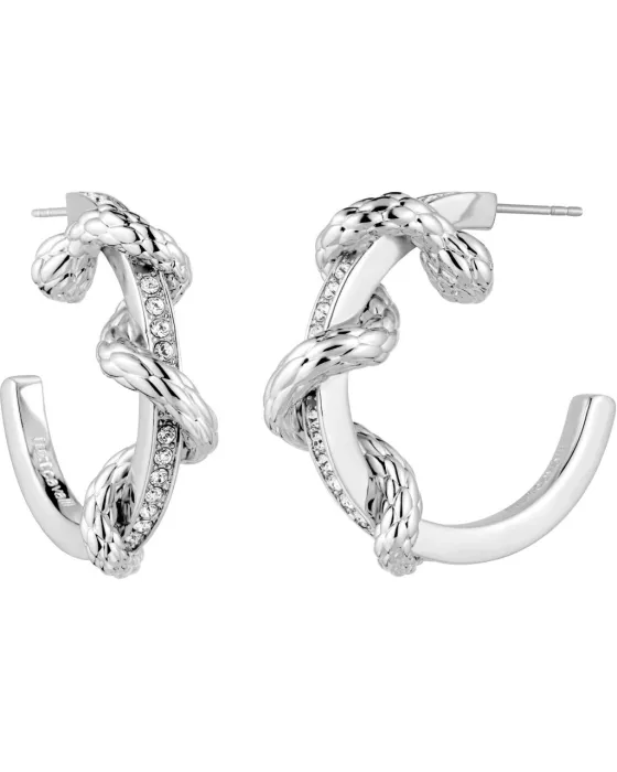 Σκουλαρίκια Just Cavalli JCER01713100, Ανοξείδωτο ατσάλι, Ασημί