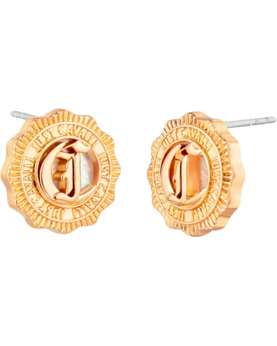 Earings Σκουλαρίκια Just Cavalli JCER01783200, Stainless steel, Gold