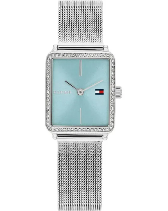 Γυναικείο ρολόι Tommy Hilfiger Tea 1782789, Γαλάζιο καντράν, Μπρασελέ από Ανοξείδωτο ατσάλι