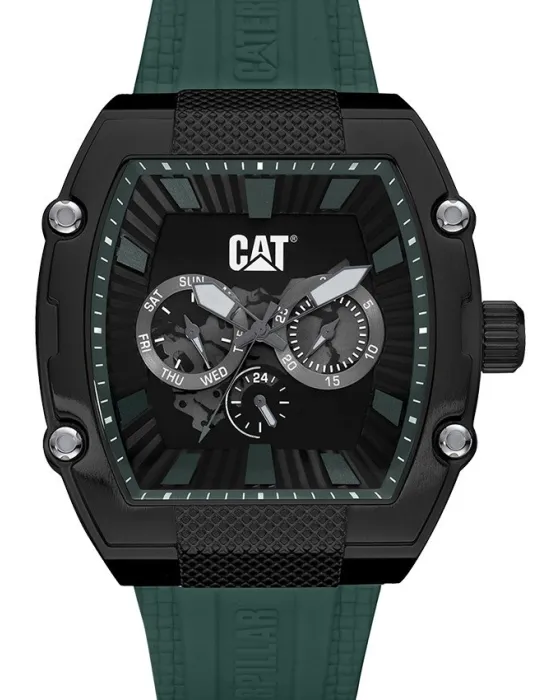 Male watch Caterpillar Barrell 1316923123, Black dial, Strap in Rubber