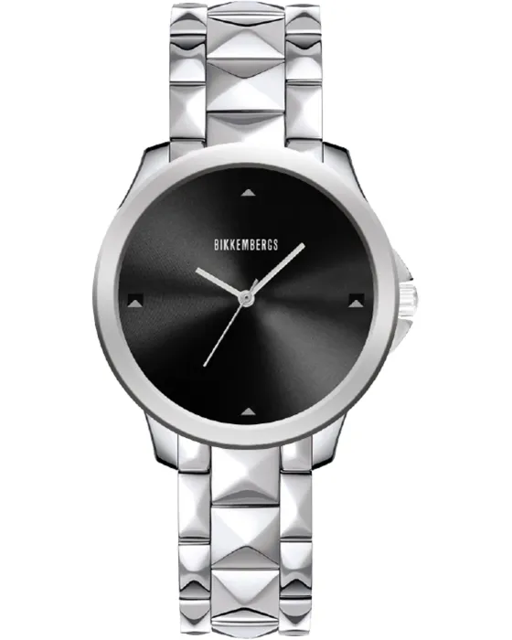 Γυναικείο ρολόι Bikkembergs Spectrum BKA68, Μαύρο καντράν, Μπρασελέ από Ανοξείδωτο ατσάλι