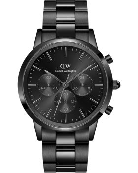 Daniel Wellington Iconic Link Onyx Chronograph DW00100642