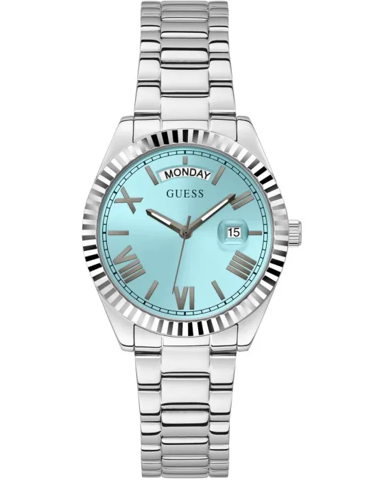 Female watch Guess Luna GW0308L4, Blue dial, Bracelet in Stainless Steel