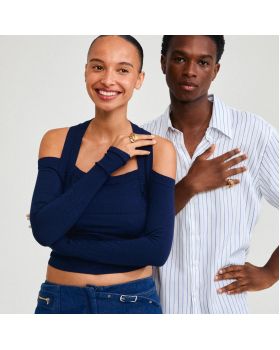 Δαχτυλίδι Pilgrim Ρυθμιζόμενο Eclipse 122522004 - 