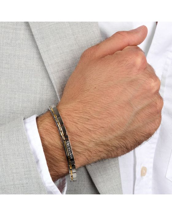 Βραχιόλι Trussardi T-Steel TJAXV04 -  Βραχιόλι Trussardi T-Steel TJAXV04 -