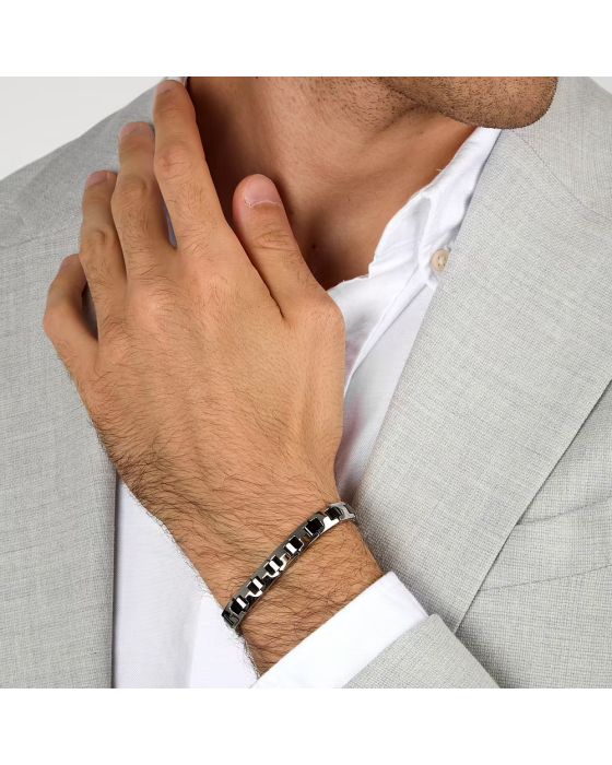 Βραχιόλι Trussardi T-Steel TJAXV01 -  Βραχιόλι Trussardi T-Steel TJAXV01 -