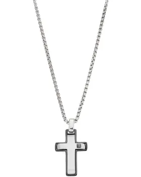 Σταυρός Selena Με Αλυσίδα SSD5584SBK