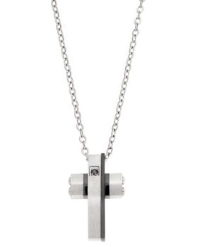 Σταυρός Selena Με Αλυσίδα SSD5551SBK