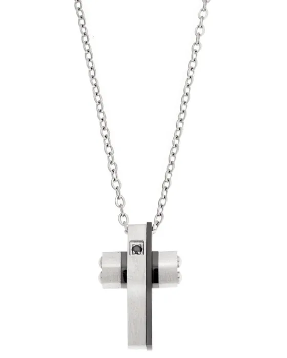 Σταυρός Selena Με Αλυσίδα SSD5551SBK