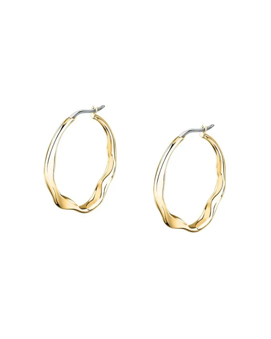 Σκουλαρίκια Trussardi T-Design TJAXA03, Ανοξείδωτο ατσάλι, Χρυσό