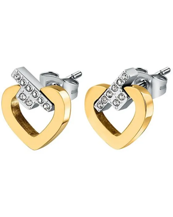 Σκουλαρίκια Trussardi T-Logo TJAXC49