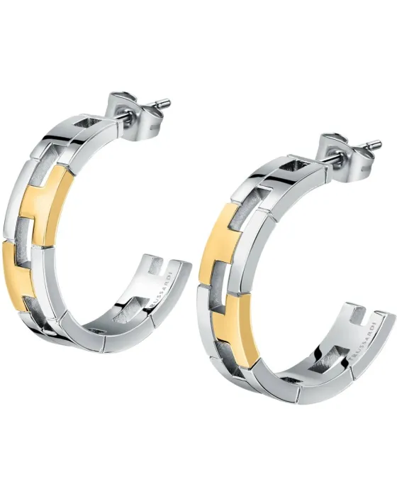 Σκουλαρίκια Trussardi T-Logo TJAXC69