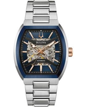 Bulova Maquina Skeleton Automatic 98A319