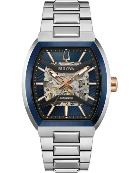Bulova Maquina Skeleton Automatic 98A319
