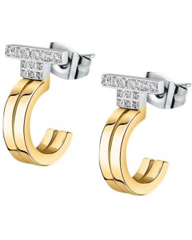 Trussardi Σκουλαρίκια T-Logo TJAXC34