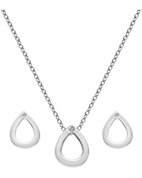 Σετ Κολιέ Και Σκουλαρίκια Hot Diamonds SS135