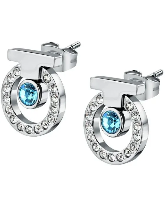 Σκουλαρίκια Trussardi T-Logo TJAXC59