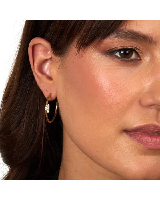 Σκουλαρίκια Trussardi T-Logo TJAXC83 - 