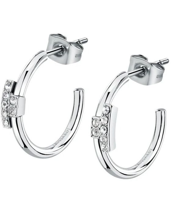 Σκουλαρίκια Trussardi T-Logo TJAXC86