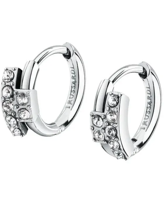 Σκουλαρίκια Trussardi T-Logo TJAXC88