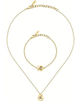 Trussardi Σετ Κολιέ και Βραχιόλι T-Logo TJAXC66